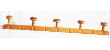 Porte manteau en bois vintage