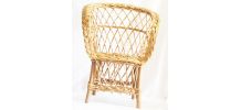 Fauteuil enfant rotin