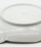 Plat en porcelaine roses