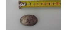 Vintage Boucle de ceinture Argent USA années 80' unique/coll