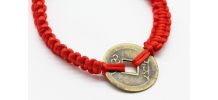 Bracelet porte bonheur rouge