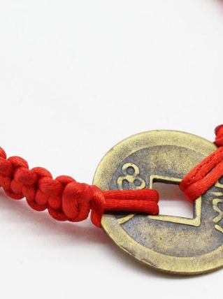 Bracelet porte bonheur rouge