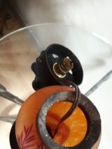 pied LAMPE 1930  pate deverre SIGNÉE deguè ART DECO  tres be