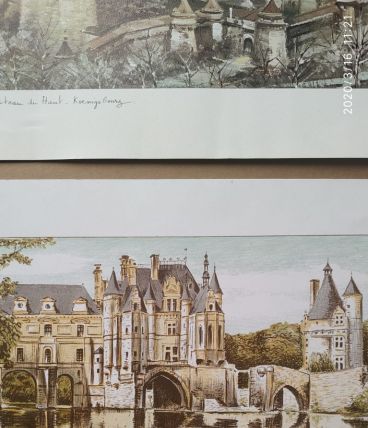 Lithographie de Daniel Dervaux