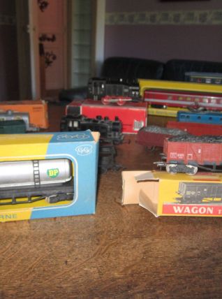 Lot train électrique 1950 / 70