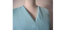 Mini robe trapèze babydoll Mod GoGo vintage 60's