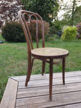 Chaise bistrot cannée Thonet 1950