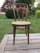 Chaise bistrot cannée Thonet 1950