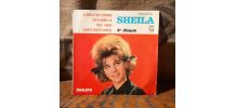 45 tours Sheila (Philips) et médaillon publistar 