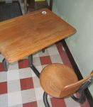 Bureau écolier ancien