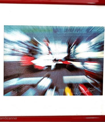 Lithographie Alain Prost