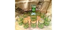 Service à orangeade ou à jus de fruits 12 verres