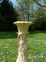 Exceptionnelle colonne art nouveau