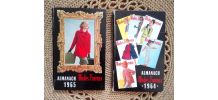 2 Almanachs Mode et Travaux 1964 et 1965