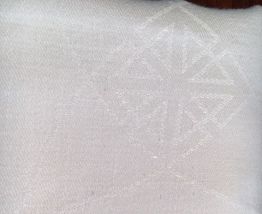 Grande nappe LIN blanche 3,20 mx1,50 m