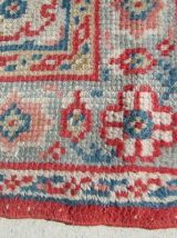 Tapis berbère, en laine et coton, 133 x 207 , 1960s 