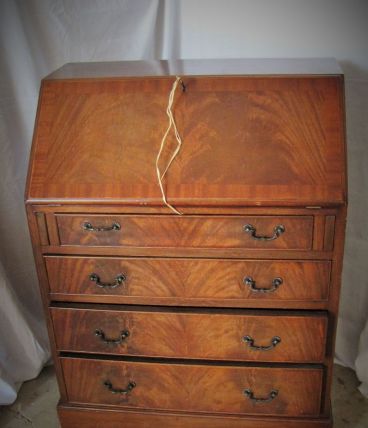 Secretaire  placage d acajou