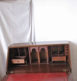 Secretaire  placage d acajou