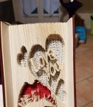 Livre sculpté 