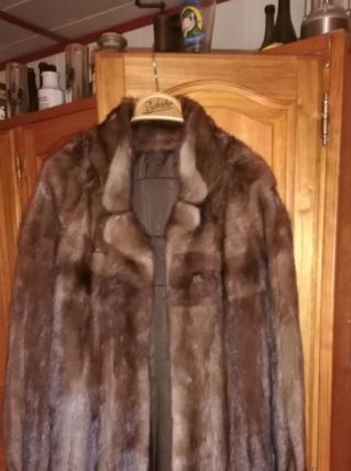 Veste vison sauvage