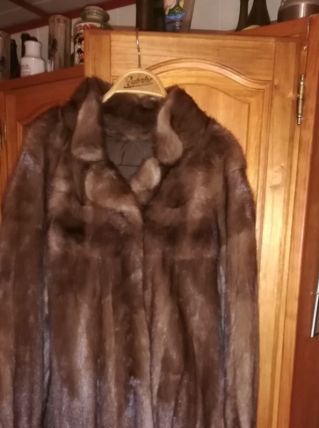 Veste vison sauvage