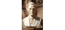 Buste de Chopin sur socle en marbre signé A. Giannelli 
