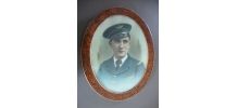 Cadre photo portrait d’aviateur