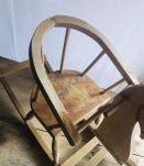Cheval à bascule ancien