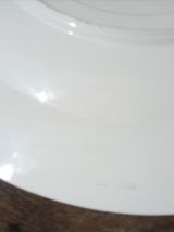 Grand plat/assiette décorative en faïence 