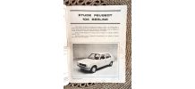 Revue technique L'expert Automobile # 89 Peugeot-1973 104
