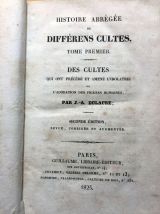 Histoire abrégée des differens cultes