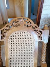 Fauteuil de planteur ancien année 1950