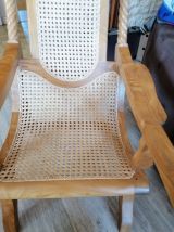 Fauteuil de planteur ancien année 1950