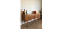 Enfilade coiffeuse style scandinave vintage années 60