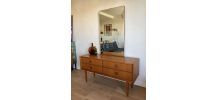 Enfilade coiffeuse style scandinave vintage années 60