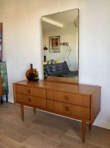 Enfilade coiffeuse style scandinave vintage années 60