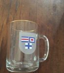 2 verres Mobil vintage.