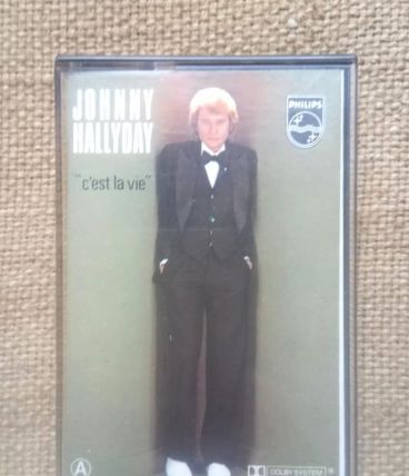 Cassette audio - Johnny Halliday - C'est la vie 