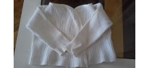 2 gilets nouveau né petit bateau