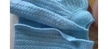 gilet bleu naissance