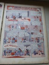 Livre, bande dessinee, Les farces de Bicot, 1929, collector