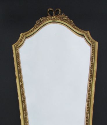 miroir doré style Louis XVI plâtre