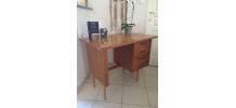 Bureau Scandinave Pieds compas années  50 - 60 