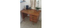 Bureau Scandinave Pieds compas années  50 - 60 