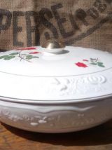 Ancienne soupière en céramique Digoin Sarreguemines 