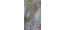 Bonnet en laine beige