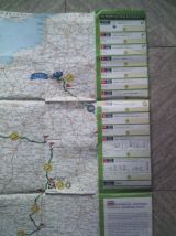 Carte Le Tour de France 1998 Michelin
