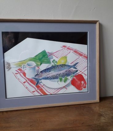 Illustration anglaise vintage