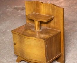 Table de chevet ancienne art déco