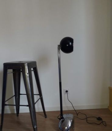 lampe vintage pied ancienne cireuse 